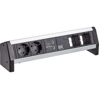 Bachmann DESK 2xCEE7/3 1xUSB Charger