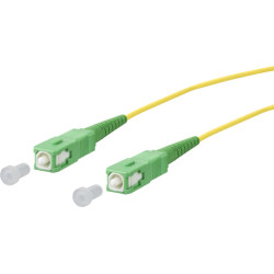 Metz Connect OpDAT patch cord, SC-S APC/SC-S APC OS2, 5 m