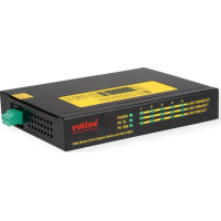 Roline Gigabit Ethernet Industrial Switch, 5x RJ45 + 1x SFP