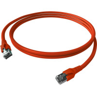 Easylan FlexBoot Patch Cable Cat.6A, S/FTP, red, 1.5 m