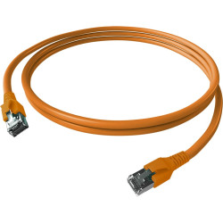 Easylan FlexBoot Patch Cable Cat.6A, S/FTP, orange, 2 m