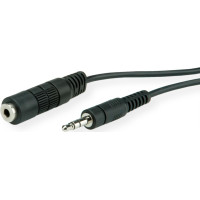 Roline 3.5mm Extension Cable, M/F, 2 m