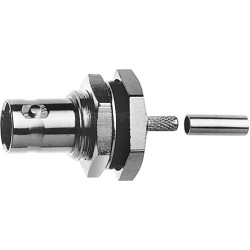 Telegärtner TELEGÄRTNER BNC Bulkhead Jack Crimp G4 (RG-179B/U) crimp/crimp