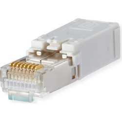 Metz Connect E-DAT Industry RJ45 plug INSERT, Cat.6 Class EA