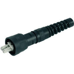 Telegärtner TELEGÄRTNER STX V1 LC duplex plug set, singlemode with bend protection