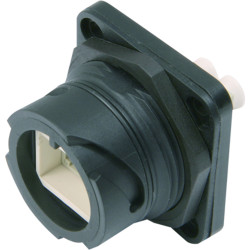 Telegärtner TELEGÄRTNER STX V1 bulkhead set, LC duplex adaptor, singlemode