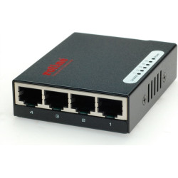 Roline Fast Ethernet Switch, Pocket, 5 Ports