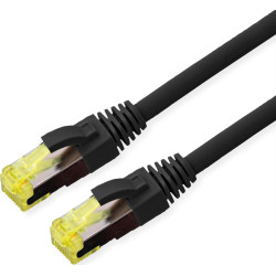 Roline Outdoor S/FTP Patch Cord Cat.6A / Class EA, Stranded, TPE, LSOH, black, 10 m