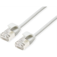 Roline U/FTP DataCenter Patch Cord Cat.6A (Class EA), LSOH, slim, white, 3 m