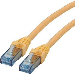 Roline UTP Patch Cord Cat.6A, Component Level, LSOH, yellow, 10 m