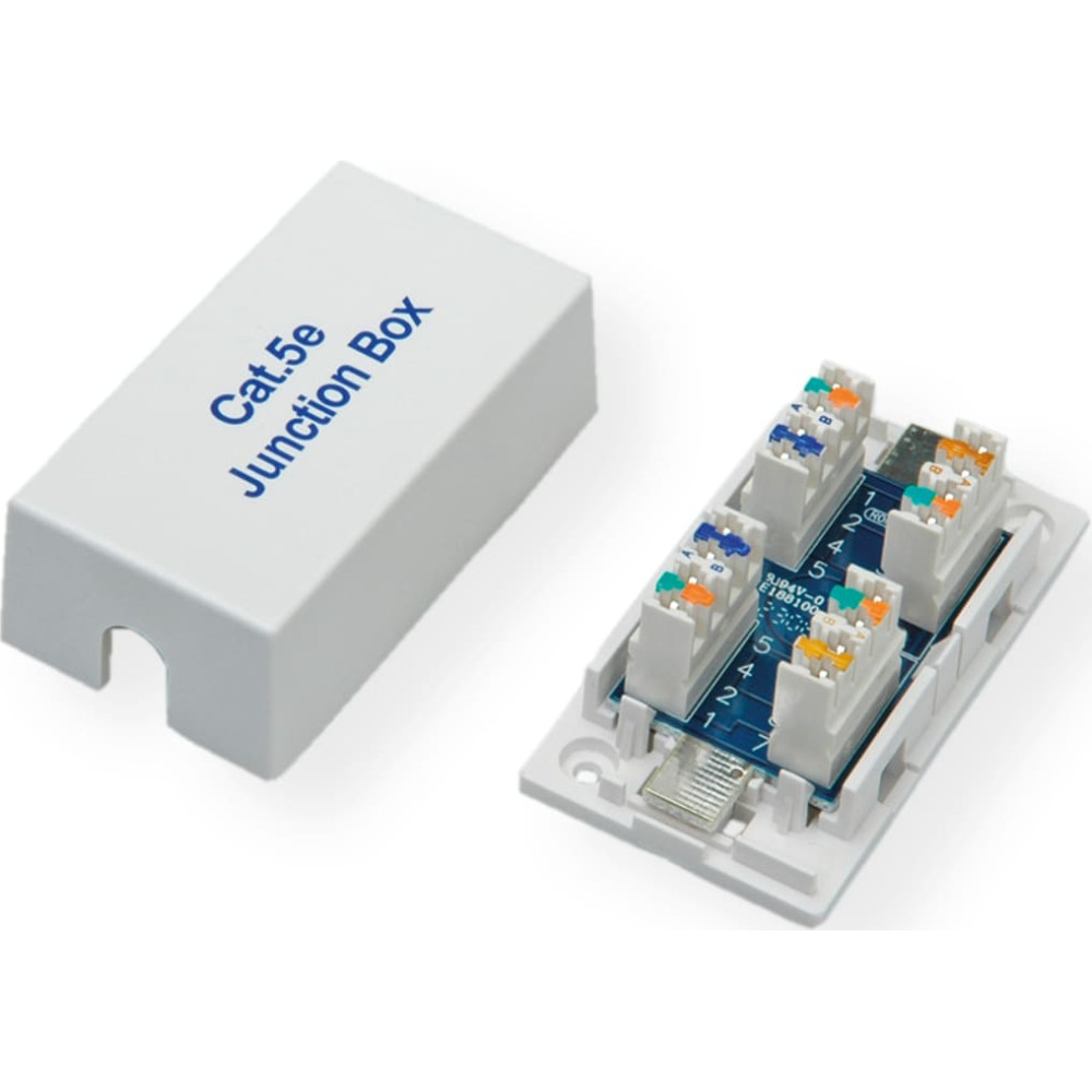 Cat 5e Extension adapter, UTP, Roline