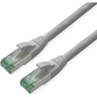 Roline Recycled Material ROLINE RM S/FTP (PiMF) Patch Cord Cat.6A, grey, 15 m