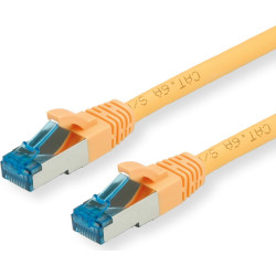 Value S/FTP Patch Cord Cat.6A (Class EA), yellow, 10 m