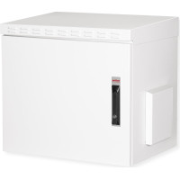 Roline 19-inch wall-mounted housing Pro 9 U, 600x450 WxD IP55 outdoor grey