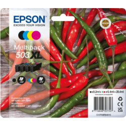 Epson 503XL ink cartridge 4 pc(s) Original High (XL) Yield Black, Cyan, Magenta, Yellow