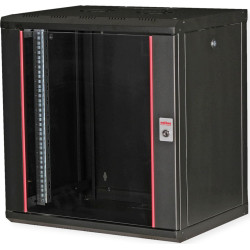 Roline 19-inch wall-mounted housing Pro 12 U, 600x450 WxD black