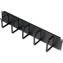 Roline 19-inch patch panel 2U grey, 85x60mm black