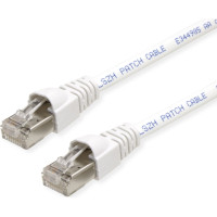 Telegärtner TELEGÄRTNER RJ45 Patch Cord S/FTP, Cat.6A, LSZH, white, 2 m