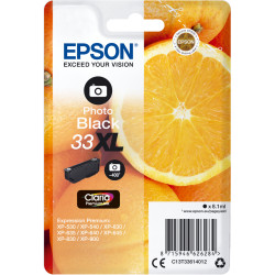 Epson Oranges Singlepack Photo Black 33XL Claria Premium Ink