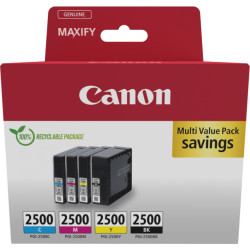 Canon 9290B006 ink cartridge 4 pc(s) Original Black, Cyan, Magenta, Yellow