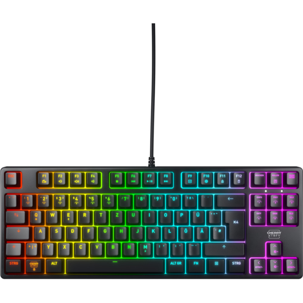 Cherry K4V2 RGB, Tenkeyless mechanical gaming keyboard, German