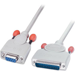 Lindy PC Serial Printer Cable, PC to Diablo, Epson, Fujitsu, Juki, OKI Microline, Seikosha or Star Printer, 2m (9DF/25DM)