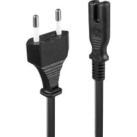 Lindy Mains Cable with Euro Connector, 2m