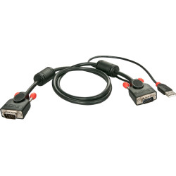 Lindy COMBO KVM Cable USB, 3m