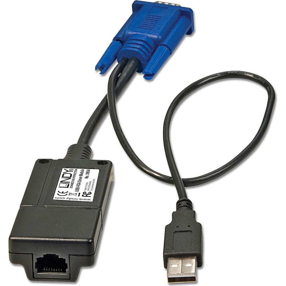 Lindy CAT-32 IP Computer Access Module, USB & VGA
