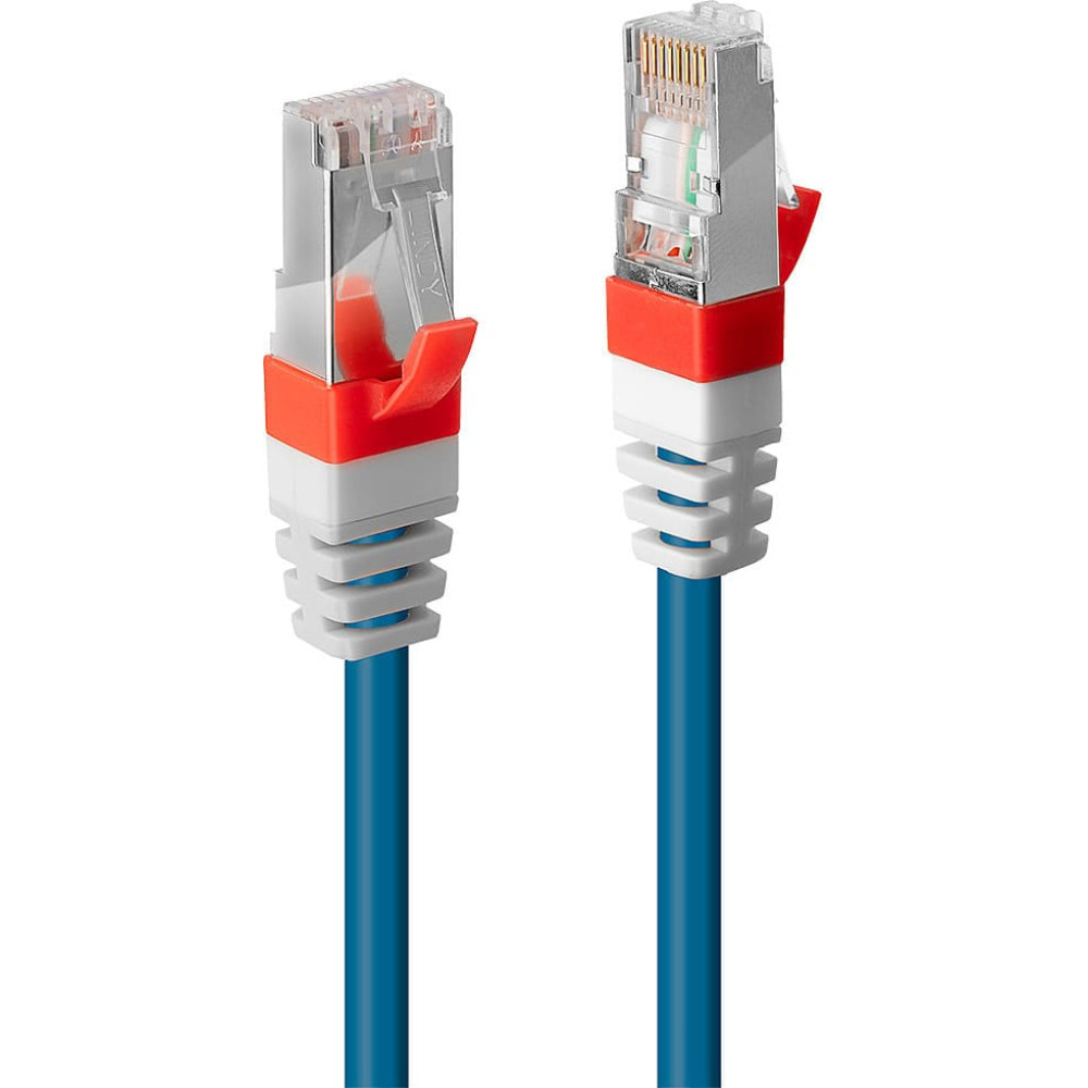 Lindy 1m Cat.6A S/FTP LSZH Network Cable, Blue