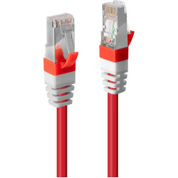 Lindy 0.5m Cat.6A S/FTP LSZH Network Cable, Red