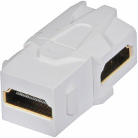 Lindy HDMI Female to Female 90 Degree Keystone