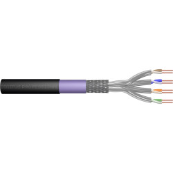 Digitus Cat.7 S/FTP burial installation cable, 500 m, simplex, PE