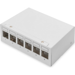 Digitus Desktop Modular Blank Patch Panel, shielded, 6-port