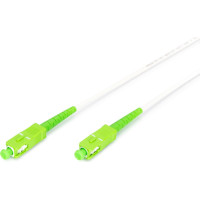 Digitus Fiber optic steel-armored patch cable, simplex, singlemode, SC/APC - SC/APC, 1 m