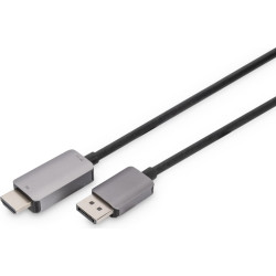 Digitus 8K DisplayPort Adapter Cable, DP to HDMI Type A