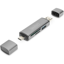 Digitus Dual Card Reader Hub USB-C? / USB 3.0, OTG