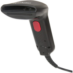 Manhattan Barcodescanner Kontakt CCD    USB   60mm  schwarz