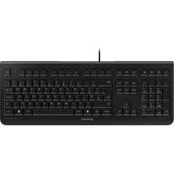Cherry KC 1000 tastatūra Birojs USB QWERTY Britu angļu valoda Melns