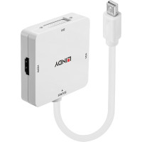 Lindy Mini DisplayPort to HDMI, DVI & VGA Converter