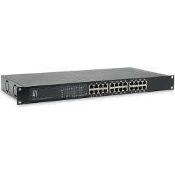 Level One LevelOne Switch 24x GE GEP-2421W150         19" 150W 24xPoE