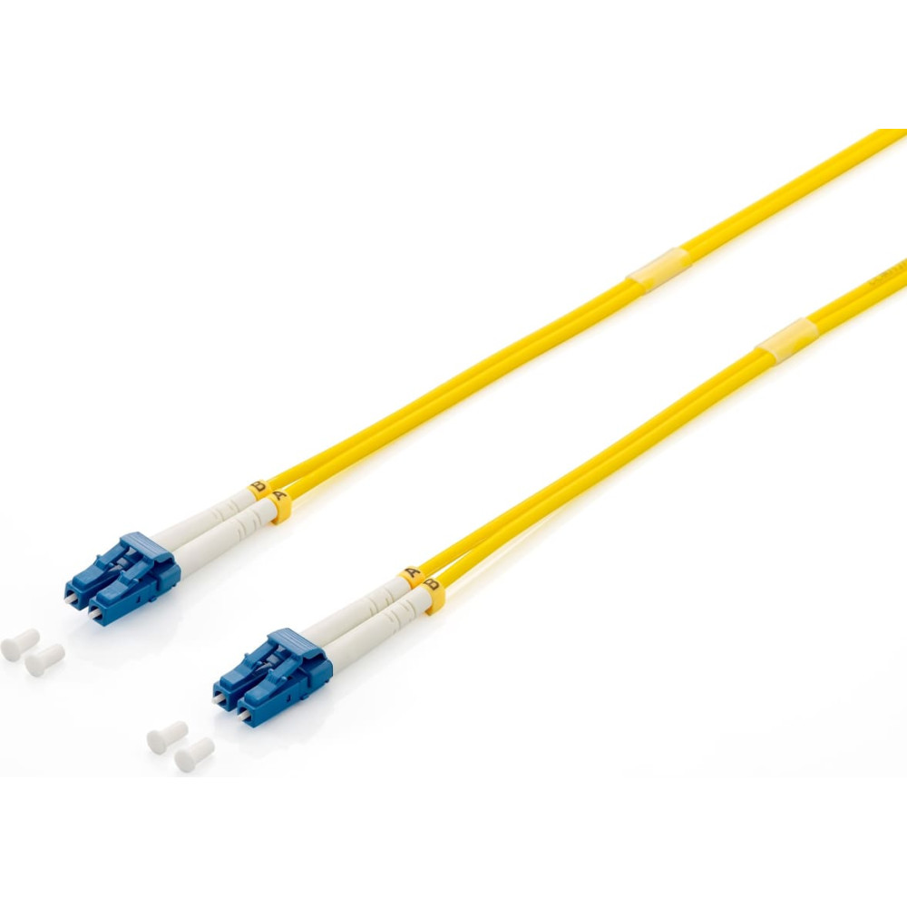 Equip LWL Patchkabel LC->LC 10.00m Singlemode Duplex OS2  ge Polybeutel