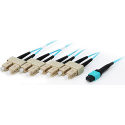 Equip 25557507 InfiniBand un optiskās šķiedras kabelis 5 m MTP 4x SC Tirkīzzils