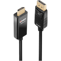 Lindy 3m DisplayPort an HDMI Adapterkabel mit HDR