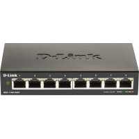 D-Link DGS-1100-08V2 Vadīts L2 Gigabit Ethernet (10/100/1000) Melns