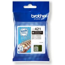 Brother LC421BK tintes kārtridžs 1 pcs Oriģināls Melns
