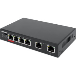 Intellinet 6-Port Fast Ethernet Switch 4 PoE-Ports