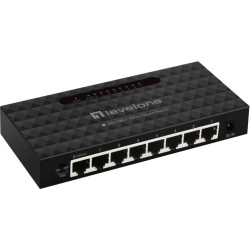 Level One LevelOne GEU-0821 tīkla pārslēgs Vadīts Gigabit Ethernet (10/100/1000)