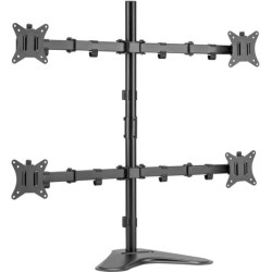 Equip 650127 monitora stiprinājums un statīvs 81,3 cm (32") Galds Melns