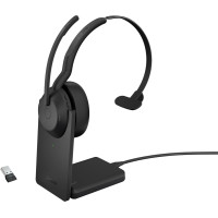 Jabra 25599-889-989 austiņas un brīvroku komplekts Vadu & Bezvadu Birojs / zvanu centrs Bluetooth Uzlādes statīvs Melns